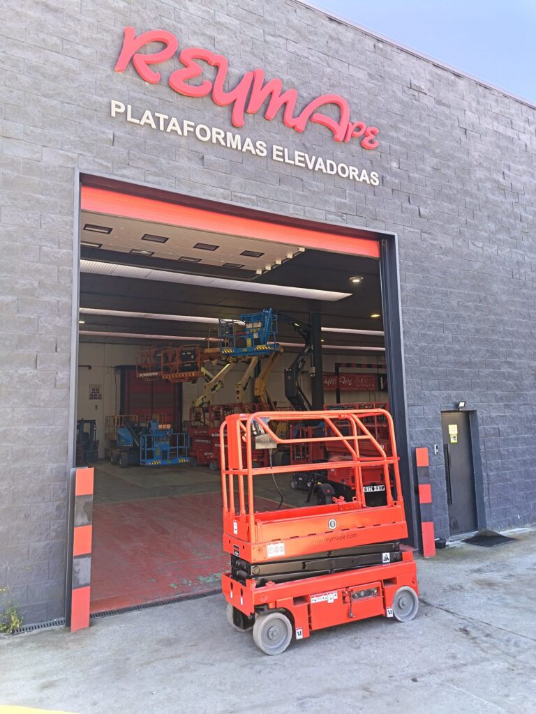 Plataforma Elevadora Tijera Electrica Haulotte Optimum 8